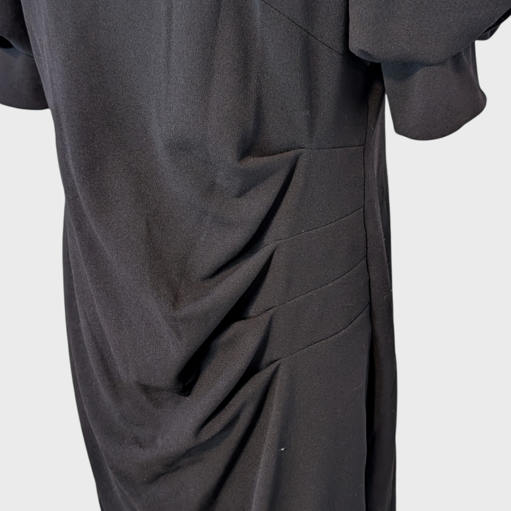 Consigned Shelby & Palmer Black Midi Dress - Picture 4 of 7